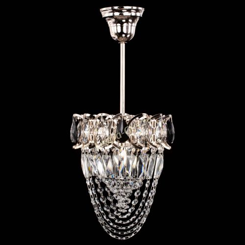 Люстра Водоворот №1 мини с подвесом черная в Саратове Гусь Хрустальный