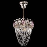 Люстра Водоворот №1 мини с подвесом розовая в Саратове