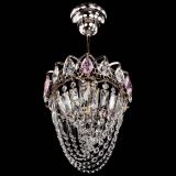 Люстра Водоворот №1 мини с подвесом розовая в Саратове