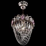 Люстра Водоворот №1 мини с подвесом розовая в Саратове