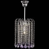 Люстра Зима капель журавлик фиолетовая в Саратове