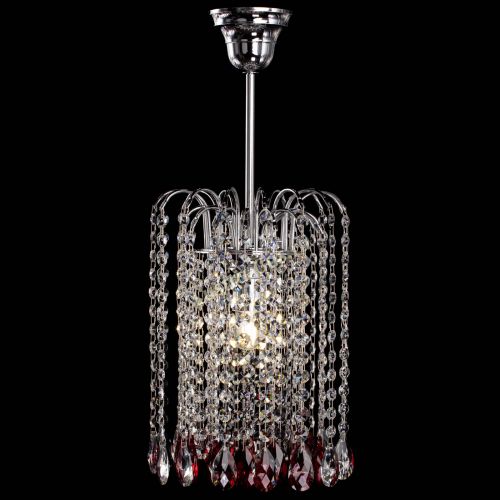 Люстра Зима капель журавлик красная в Саратове Гусь Хрустальный