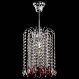 Люстра Зима капель журавлик красная в Саратове