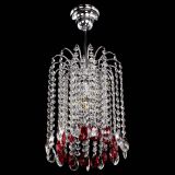 Люстра Зима капель журавлик красная в Саратове