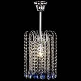 Люстра Зима капель журавлик синяя в Саратове