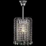 Люстра Зима капель журавлик зеленая в Саратове