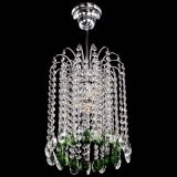 Люстра Зима капель журавлик зеленая в Саратове