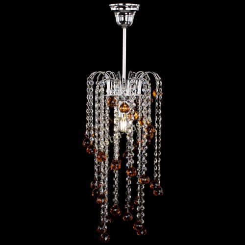 Люстра Зима каскад шар 30 чайная в Саратове Гусь Хрустальный