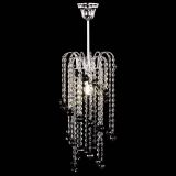 Люстра Зима каскад шар 30 черная в Саратове