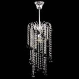 Люстра Зима каскад шар 30 черная в Саратове