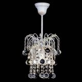 Люстра Зима шар черная (белая патина)  в Саратове