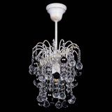 Люстра Зима шар черная (белая патина)  в Саратове