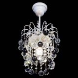 Люстра Зима шар черная (белая патина)  в Саратове