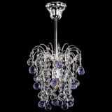 Люстра Зима шар фиолетовая в Саратове