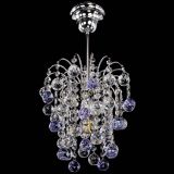 Люстра Зима шар фиолетовая в Саратове