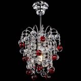 Люстра Зима шар красная в Саратове