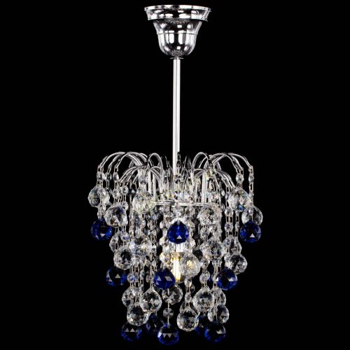 Люстра Зима шар синяя в Саратове Гусь Хрустальный