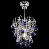 Люстра Зима шар синяя в Саратове