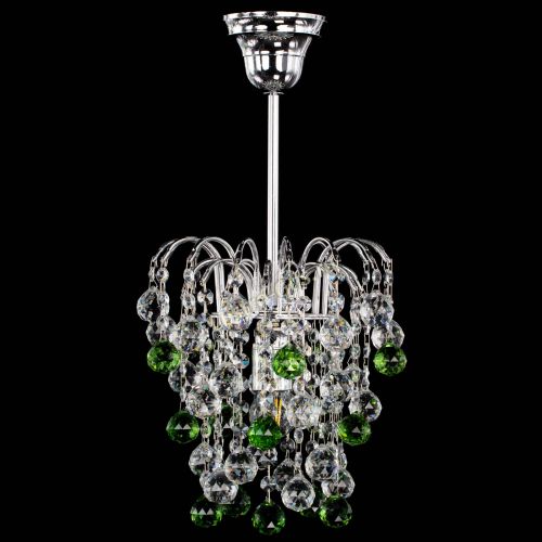 Люстра Зима зеленая в Саратове Гусь Хрустальный