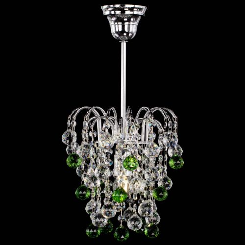 Люстра Зима зеленая в Саратове Гусь Хрустальный