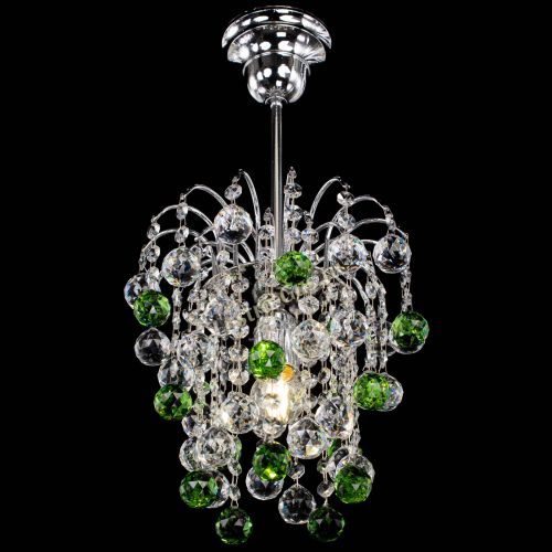 Люстра Зима зеленая в Саратове Гусь Хрустальный