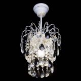 Люстра Зима журавлик черная (белая патина) в Саратове