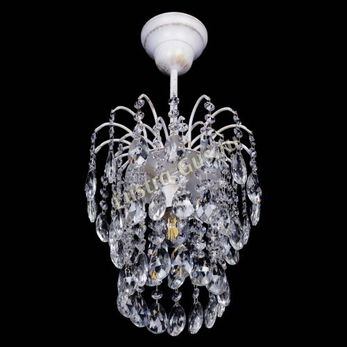 Люстра Зима журавлик белая в Саратове Гусь Хрустальный