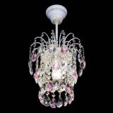 Люстра Зима журавлик розовая (белая патина) в Саратове