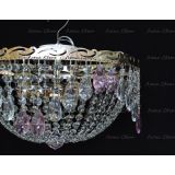 Люстра Анжелика журавлик розовая в Саратове