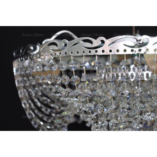 Люстра Анжелика Волна  в Саратове Гусь Хрустальный