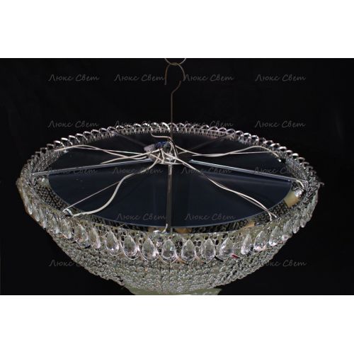 Люстра Водопад 800 мм в Саратове Гусь Хрустальный