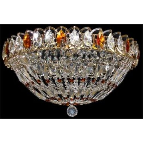 Люстра Водоворот Купол 2 цветная в Саратове Гусь Хрустальный