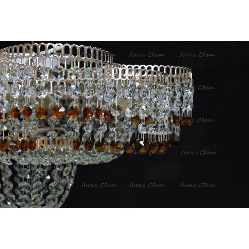 Люстра Лотос чайная в Саратове Гусь Хрустальный