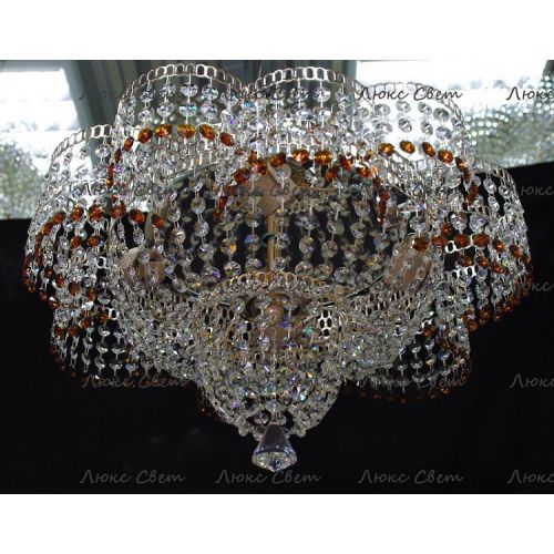 Люстра Лотос чайная в Саратове Гусь Хрустальный