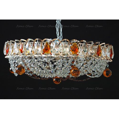 Люстра Водоворот Роза чайная в Саратове Гусь Хрустальный