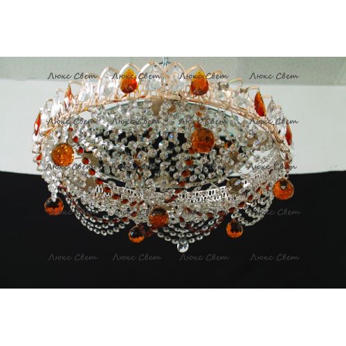 Люстра Водоворот Роза чайная в Саратове Гусь Хрустальный