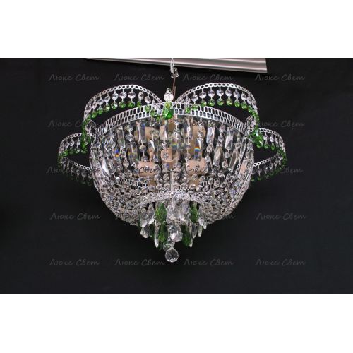 Люстра Ромашка цветная в Саратове Гусь Хрустальный