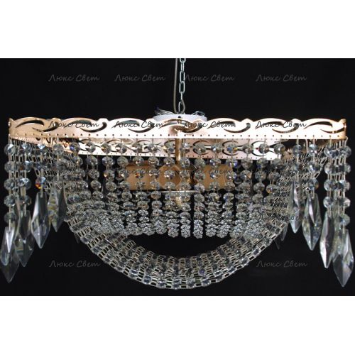 Люстра Квадрат Перо в Саратове Гусь Хрустальный