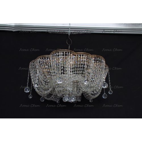 Люстра Лотос Астра 6 ламп в Саратове Гусь Хрустальный