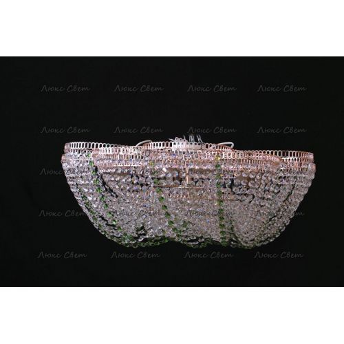 Люстра Лотос  Елена цветная № 1 в Саратове Гусь Хрустальный