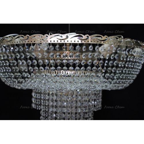 Люстра Анжелика пирамида обтикон в Саратове Гусь Хрустальный