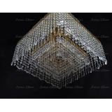 Люстра Квадрат гамма дубик длинная в Саратове