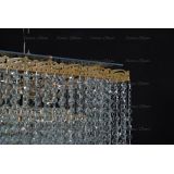 Люстра Квадрат гамма дубик длинная в Саратове