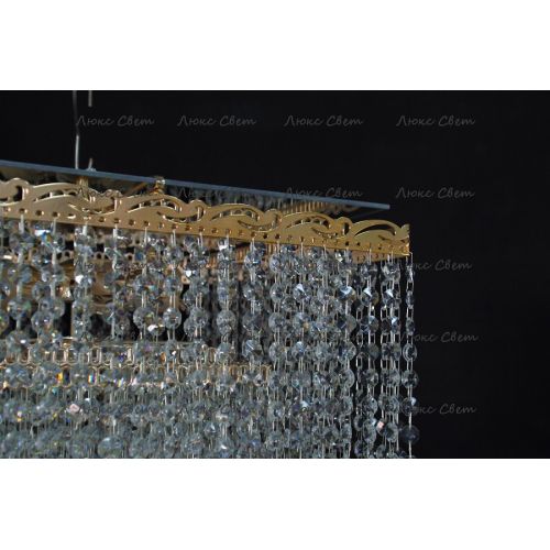 Люстра Квадрат гамма дубик длинная в Саратове Гусь Хрустальный