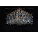 Люстра Квадрат гамма дубик длинная в Саратове