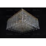 Люстра Квадрат гамма дубик длинная в Саратове