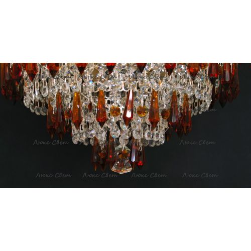 Люстра Ромашка хризантема чайная карандаш большой в Саратове Гусь Хрустальный