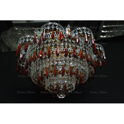 Люстра Ромашка хризантема чайная карандаш большой в Саратове Гусь Хрустальный