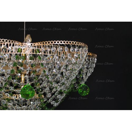 Люстра Ромашка Аленка цветная в Саратове Гусь Хрустальный