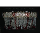 Люстра Водоворот Мария красная  в Саратове